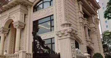 福州黄金麻别墅外墙异形定制