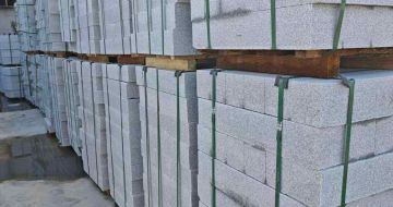 福州芝麻白路牙石，路侧石