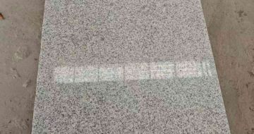 福州芝麻白光面毛板