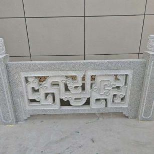 福州芝麻白河道栏杆 桥栏杆