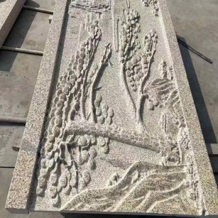 福州黄金麻别墅雕刻版 别墅私人定制