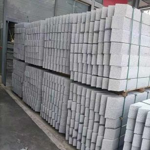 福州芝麻白树围石 树池