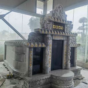福州套墓 墓碑 围坟石 异形定制