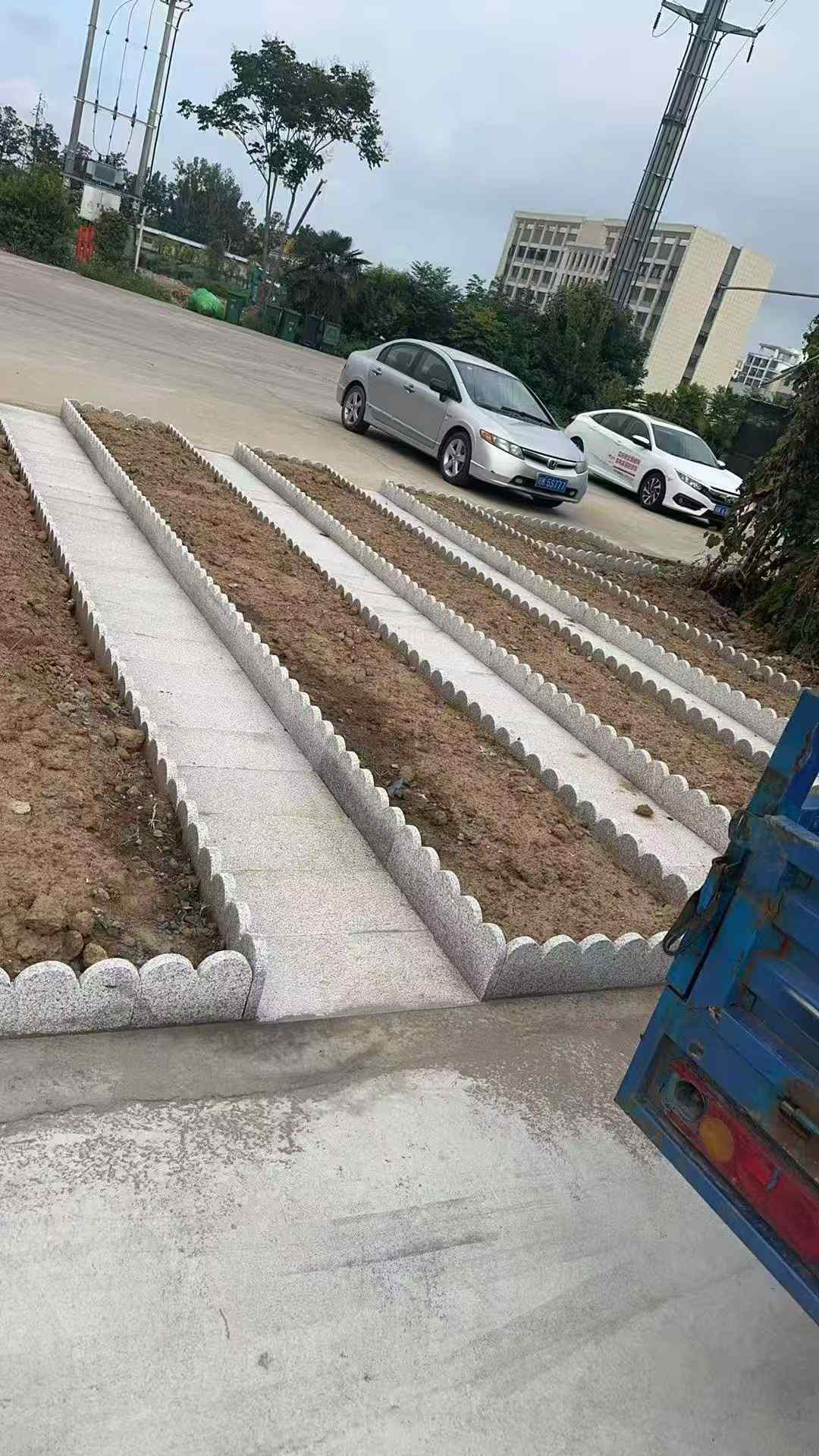 福州芝麻白花边石
