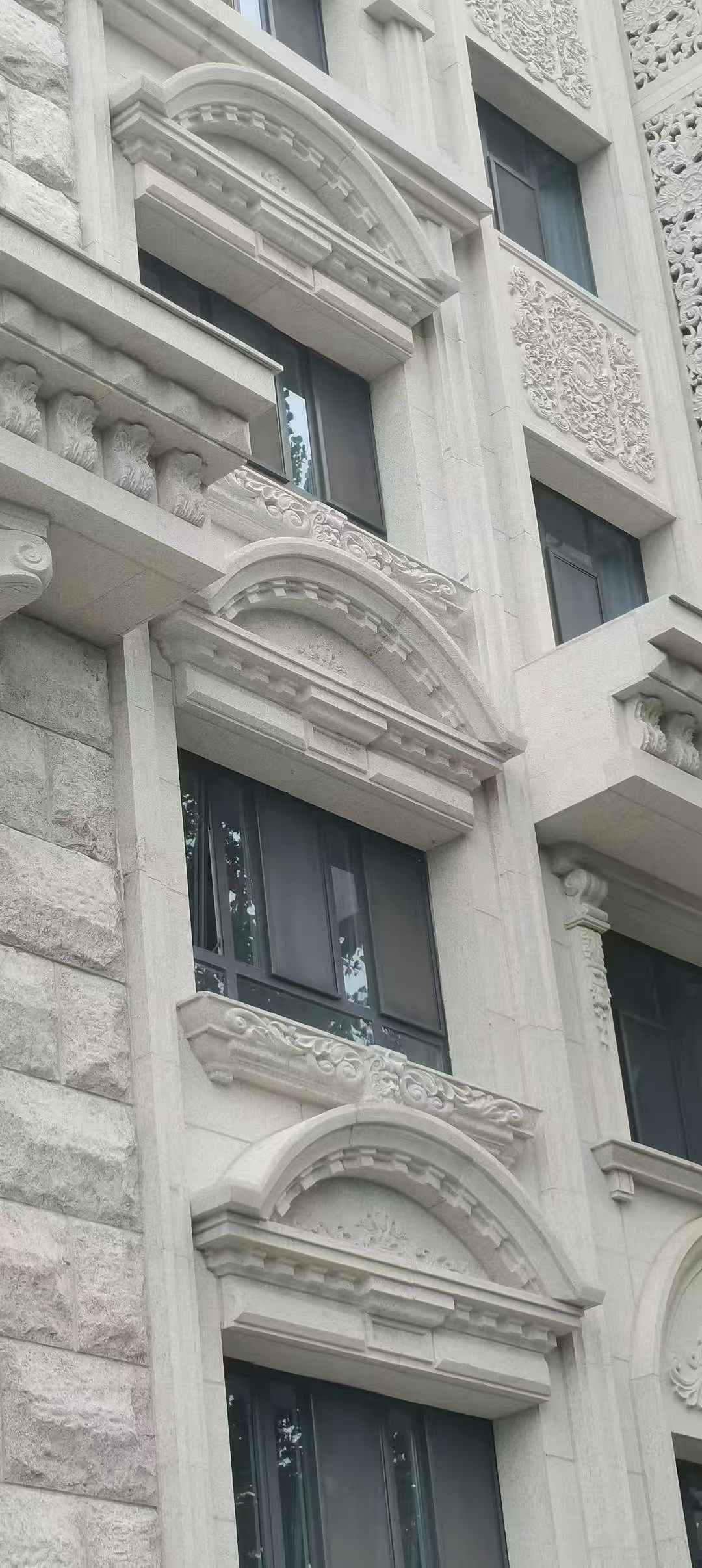 福州芝麻白异形 石材异形定制