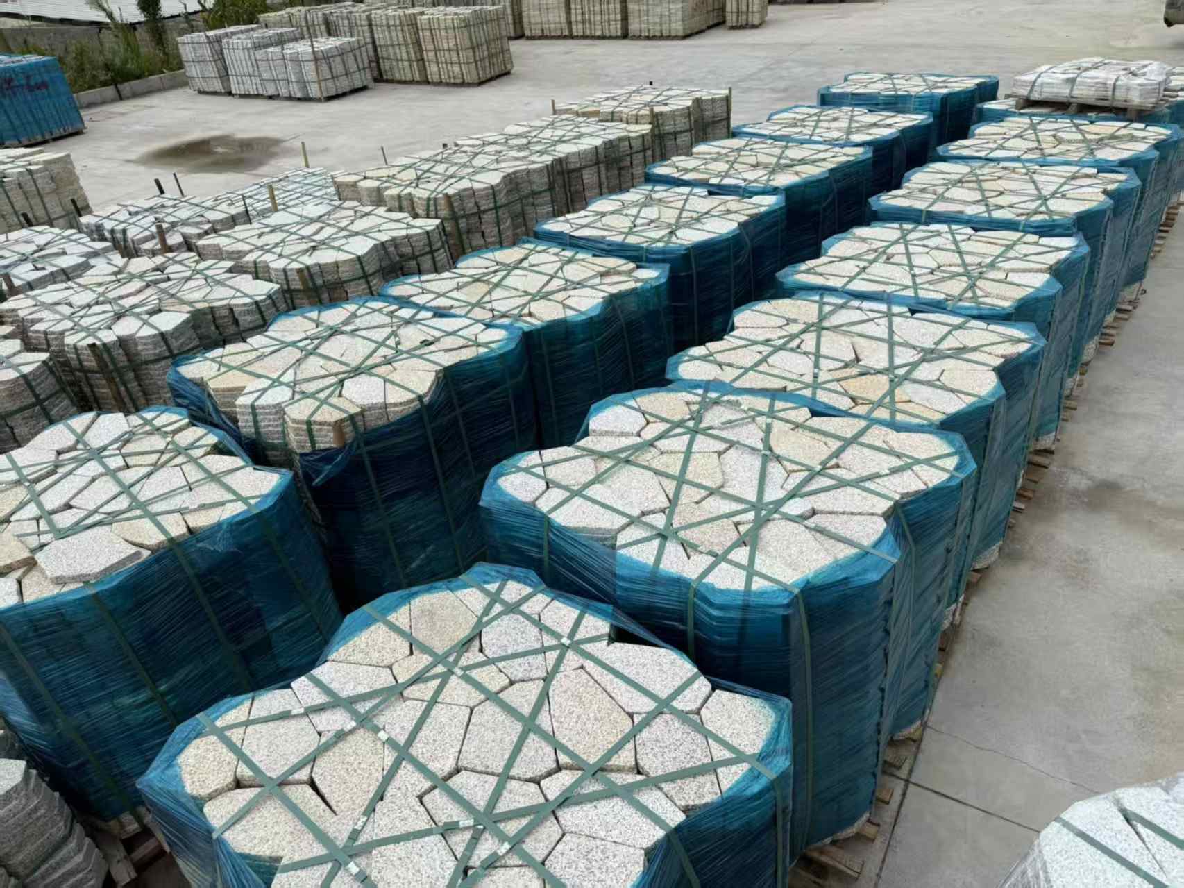 福州黄金麻冰裂纹 碎拼