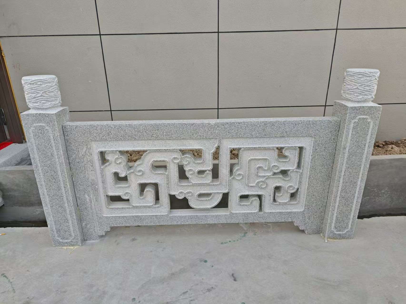 福州芝麻白河道栏杆 桥栏杆