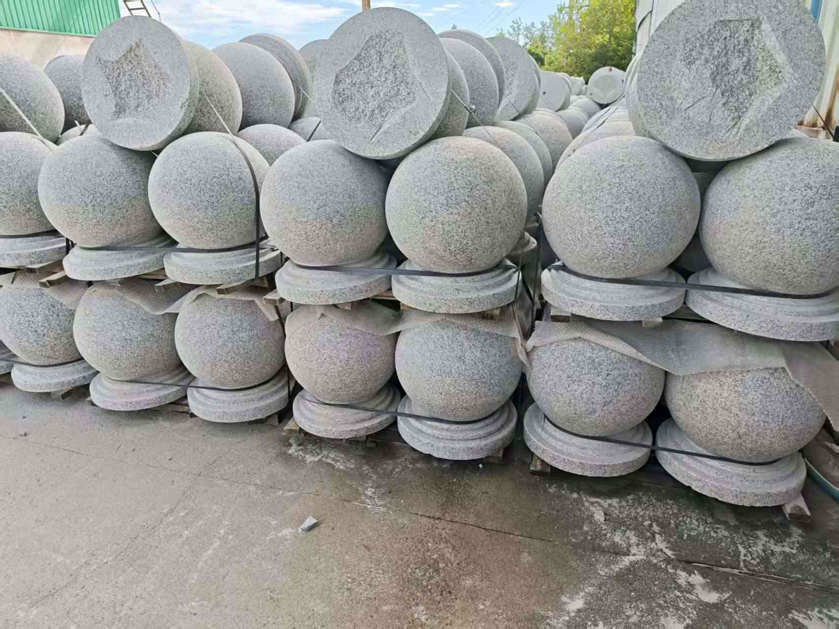 福州圆球石球挡车球