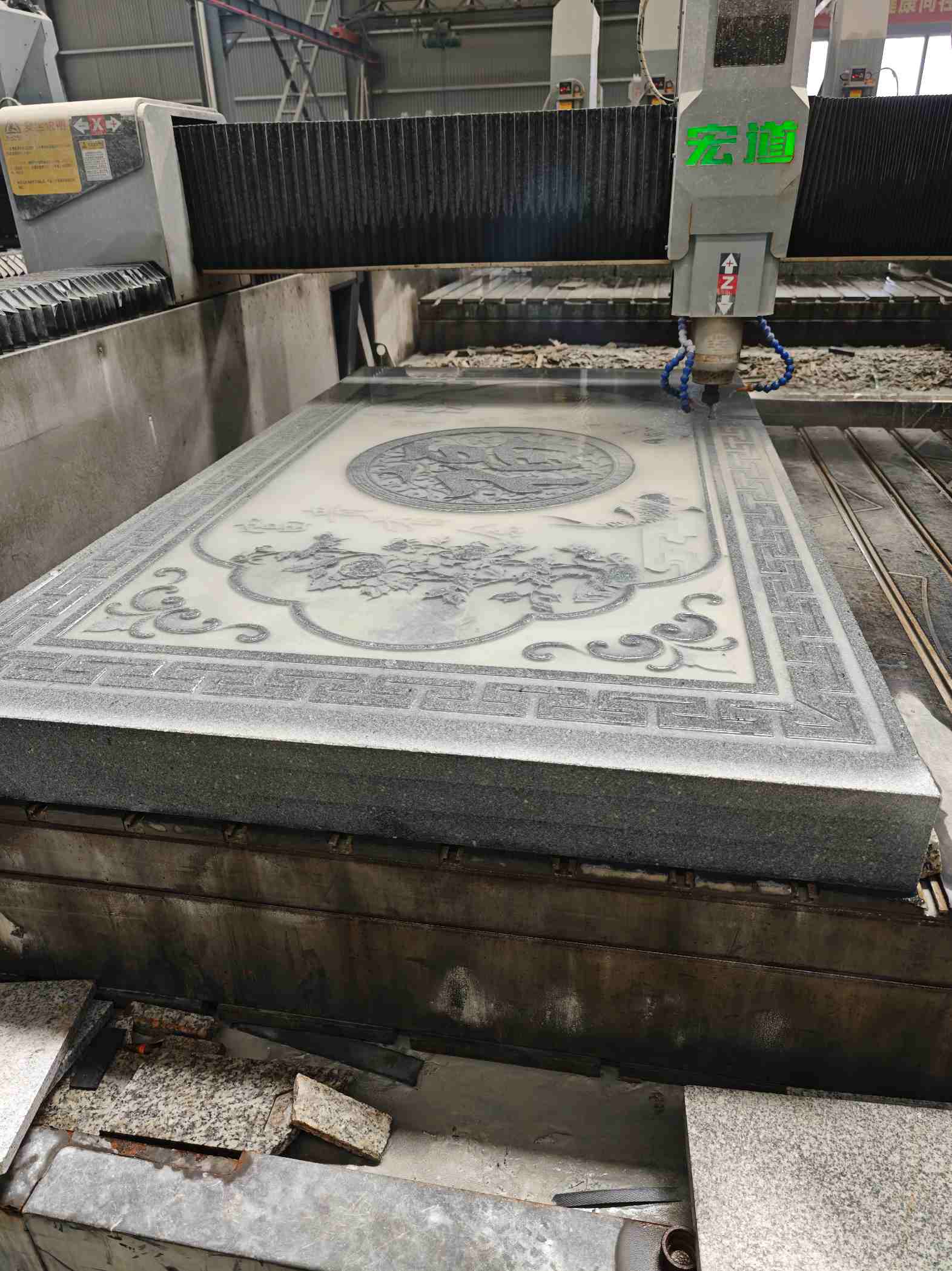 福州芝麻灰雕刻版异形雕刻异形定制